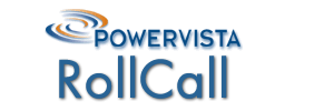 PowerVista RollCall logo