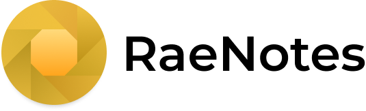 RaeNotes logo