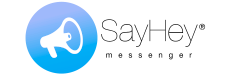 SayHey Messenger logo