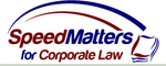 SpeedMatters for Corporate Law logo