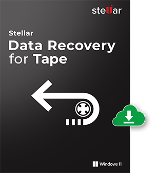 Stellar Data Recovery for Tape logo