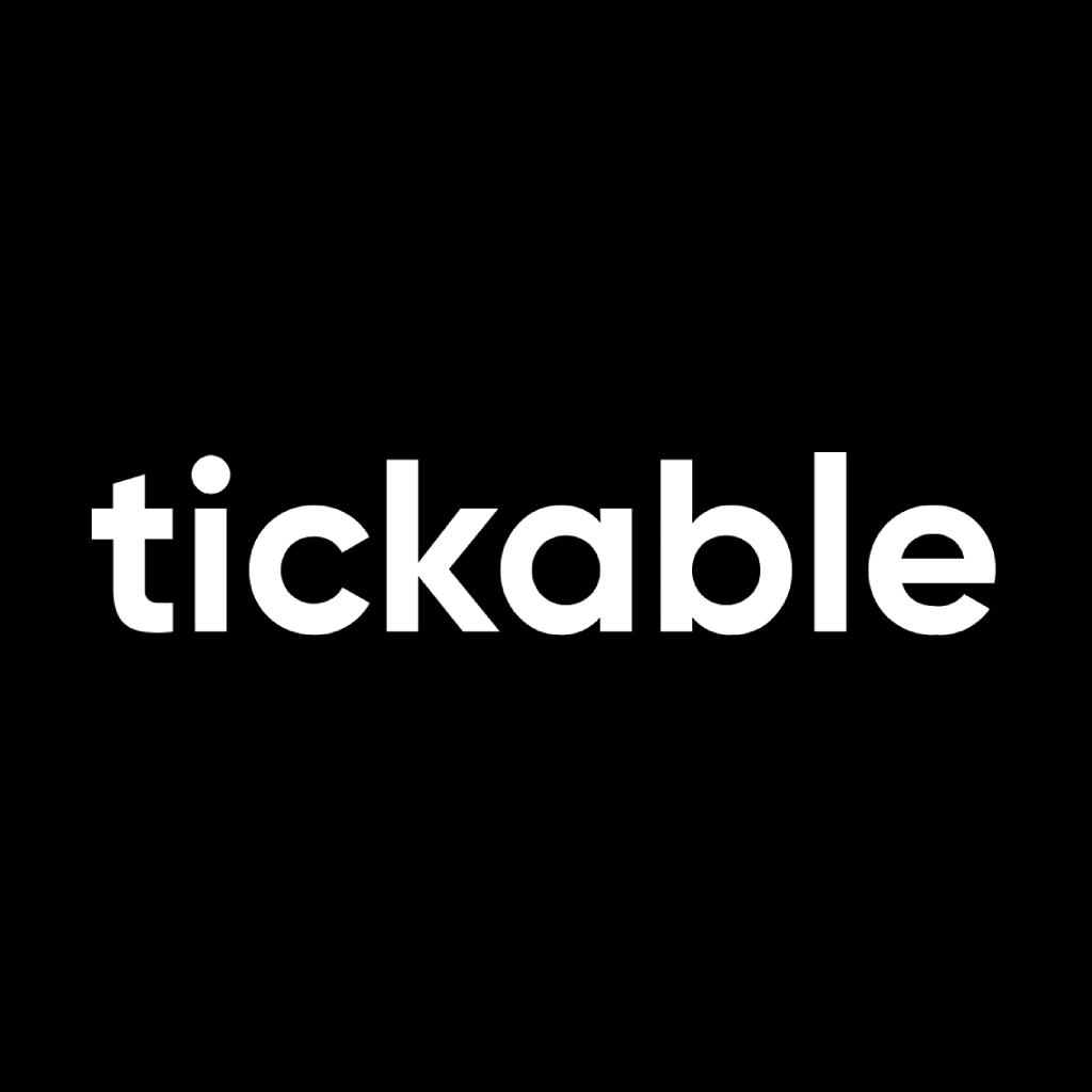 Tickable logo