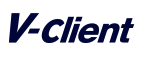 V-Client logo