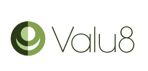 Valu8 logo