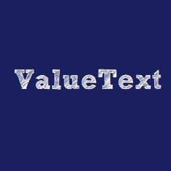 ValueText logo