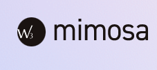 w3 mimosa logo