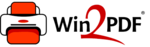 Win2PDF logo