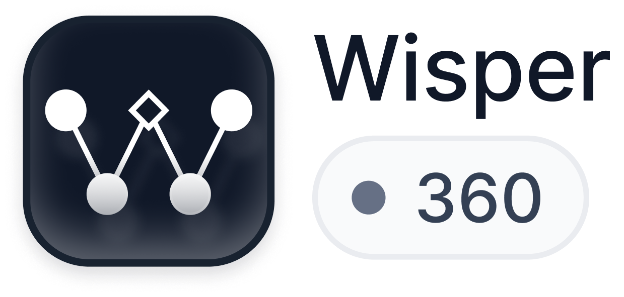 Wisper 360 logo