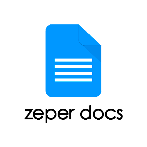 Zeper Docs logo