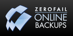 ZEROFAIL ONLINE BACKUPS logo