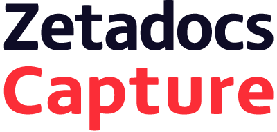 Zetadocs Capture Logo