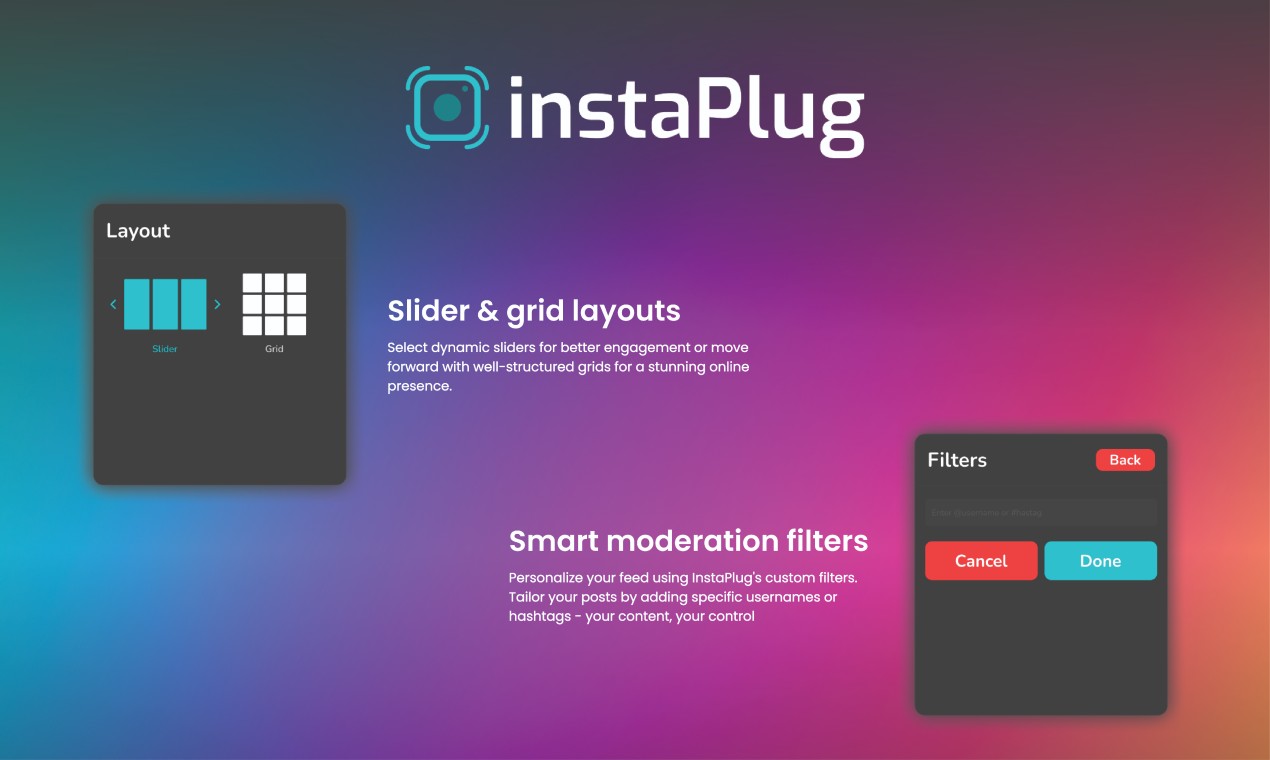 InstaPlug Screenshot