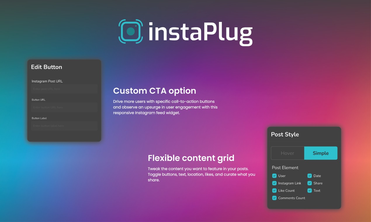 InstaPlug Screenshot