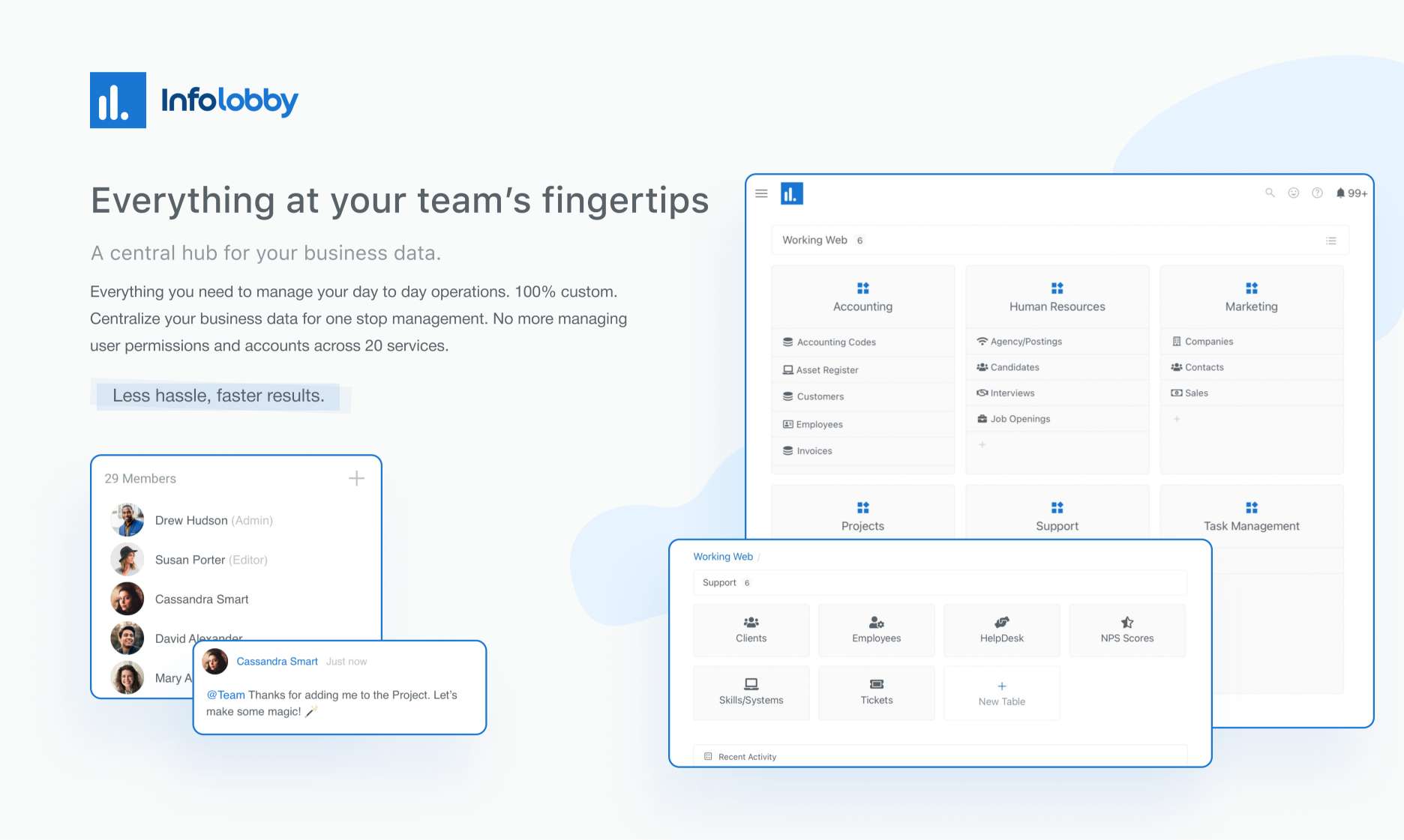 InfoLobby Screenshot