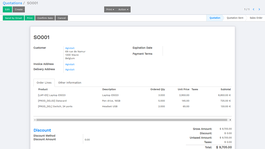 Flectra screenshot & Video