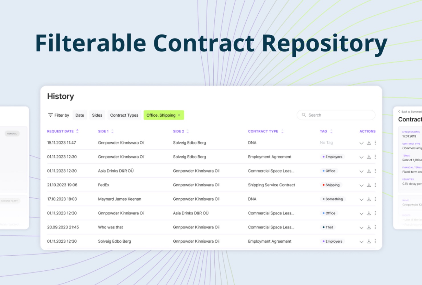 ContractCrab Screenshot
