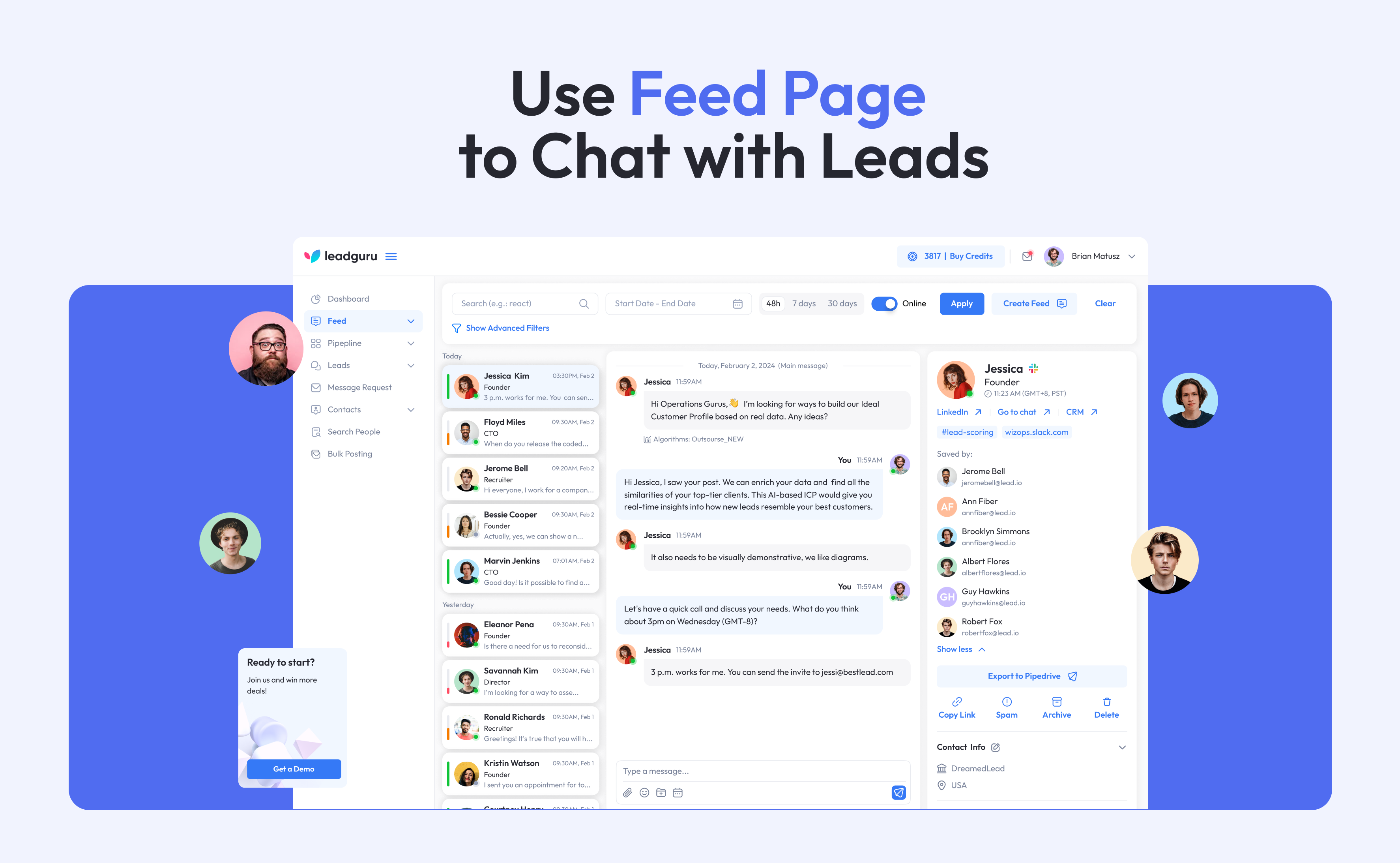 Leadguru Screenshot