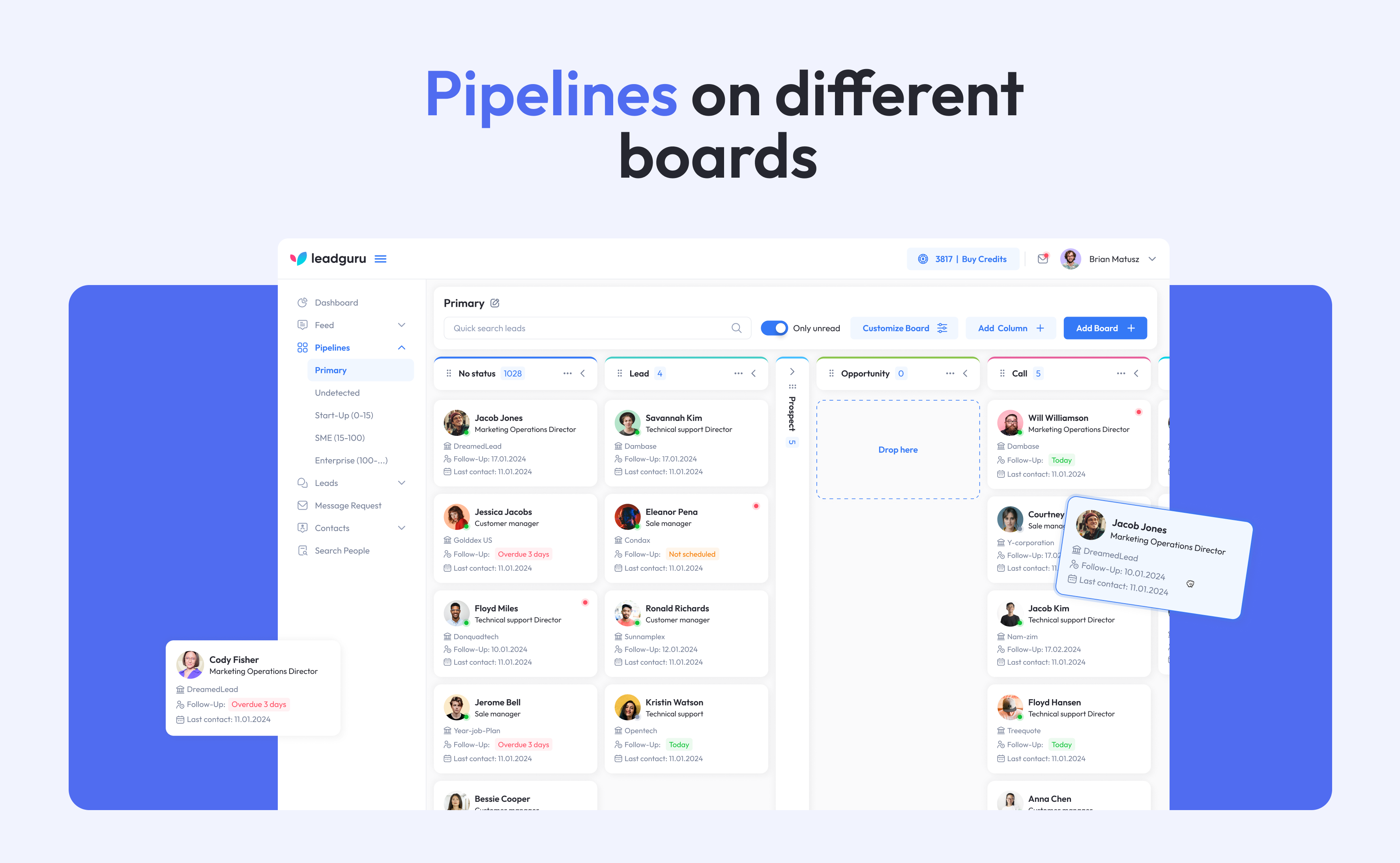 Leadguru Screenshot