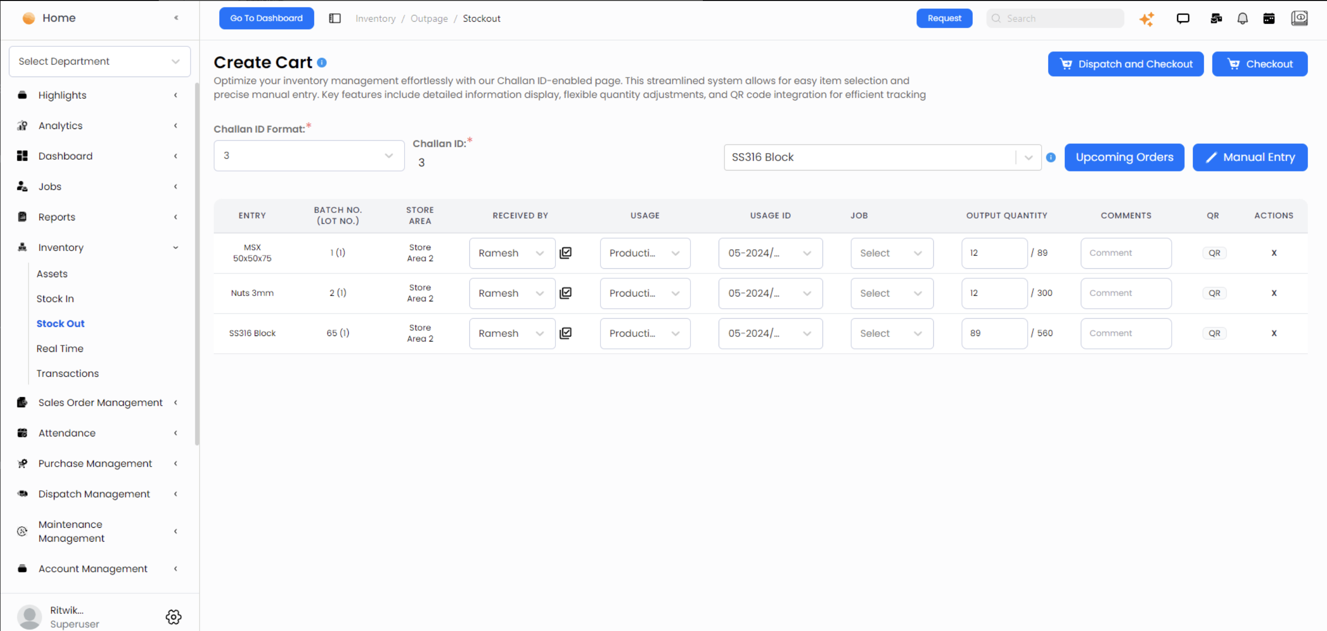 AICAN Optiwise Screenshot
