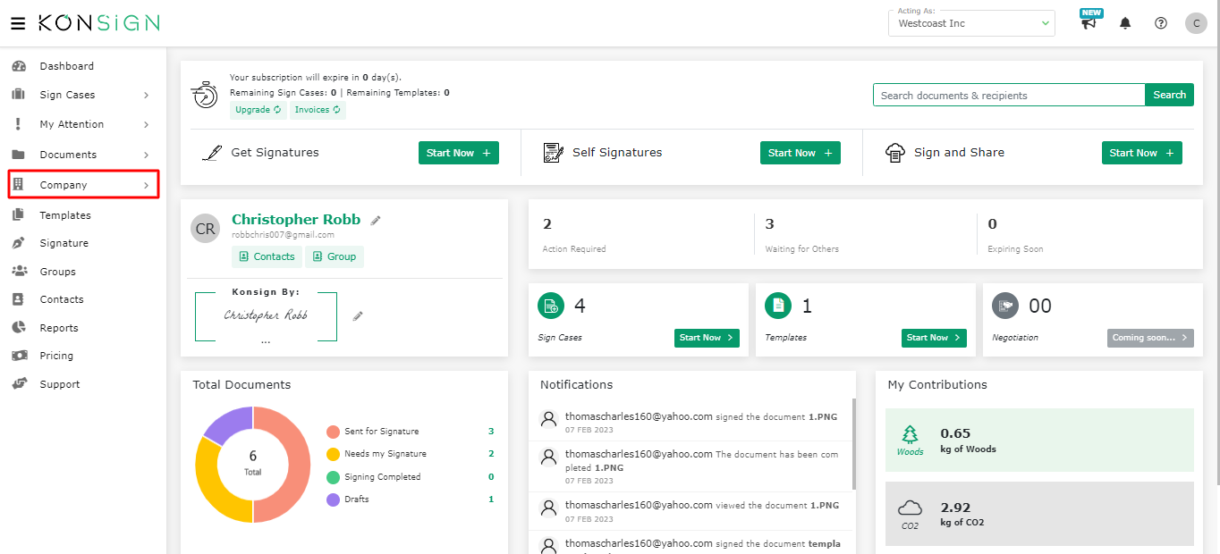 KONSIGN Screenshot