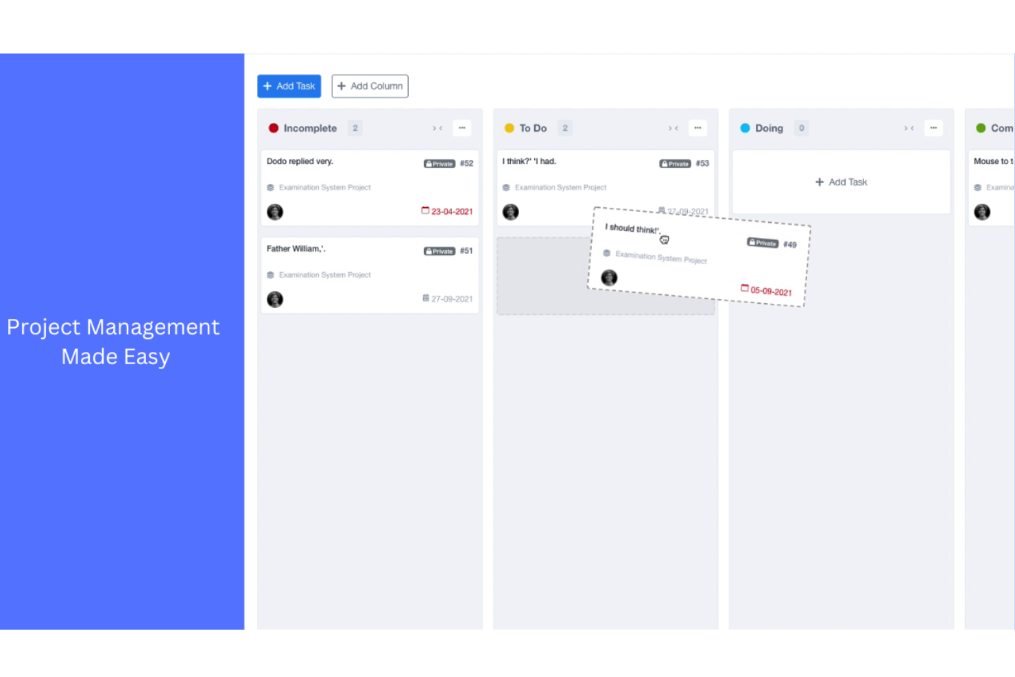 CRM Aven Screenshot