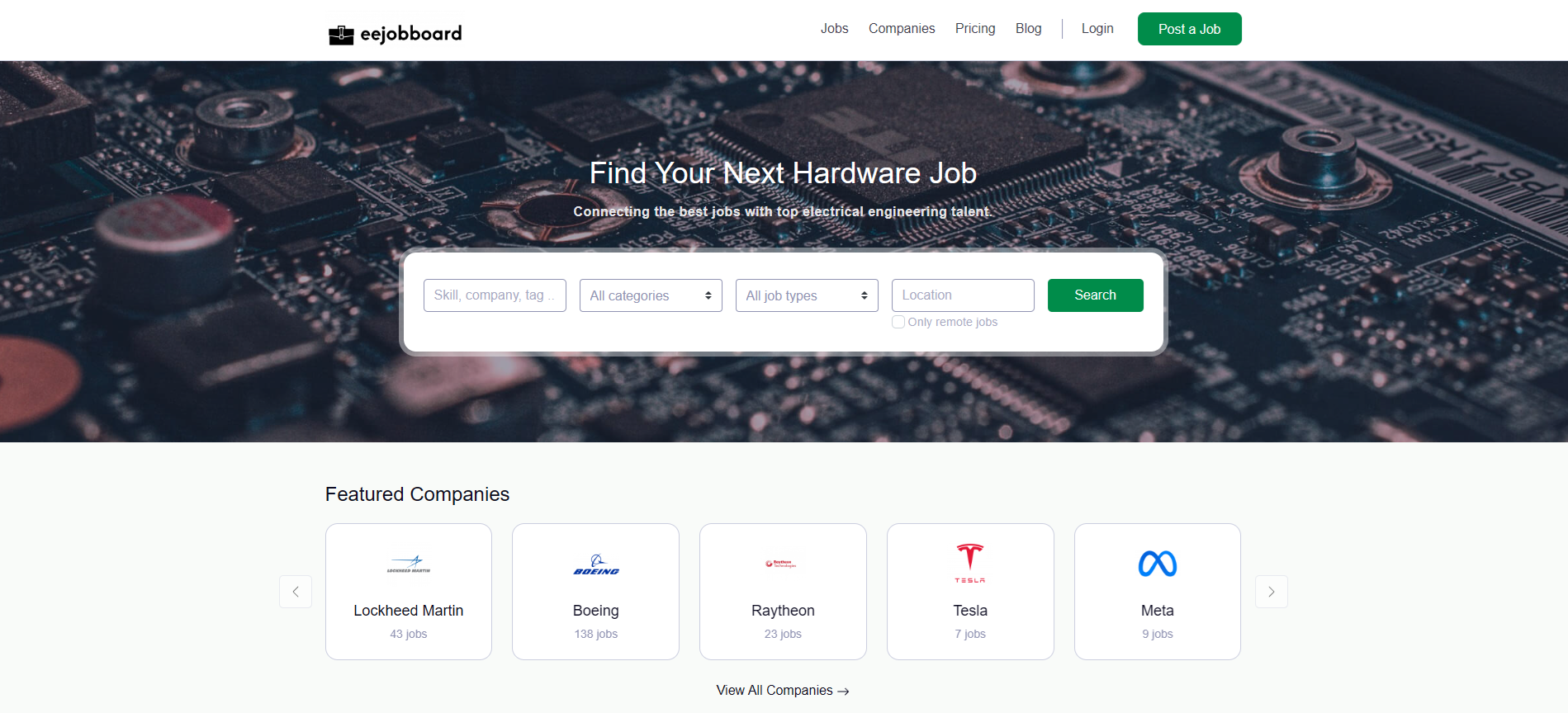 eejobboard Screenshot