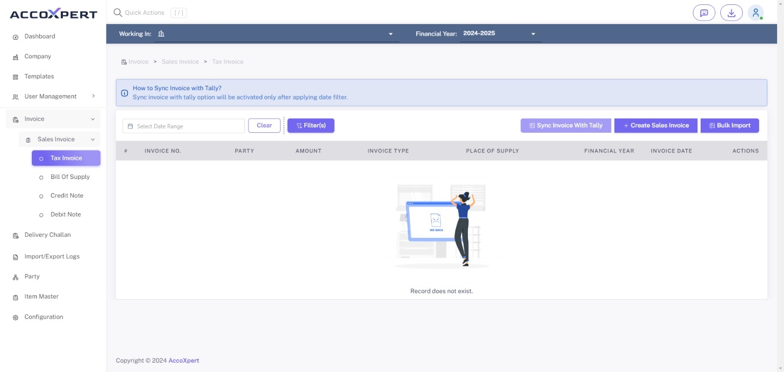 AccoXpert Screenshot