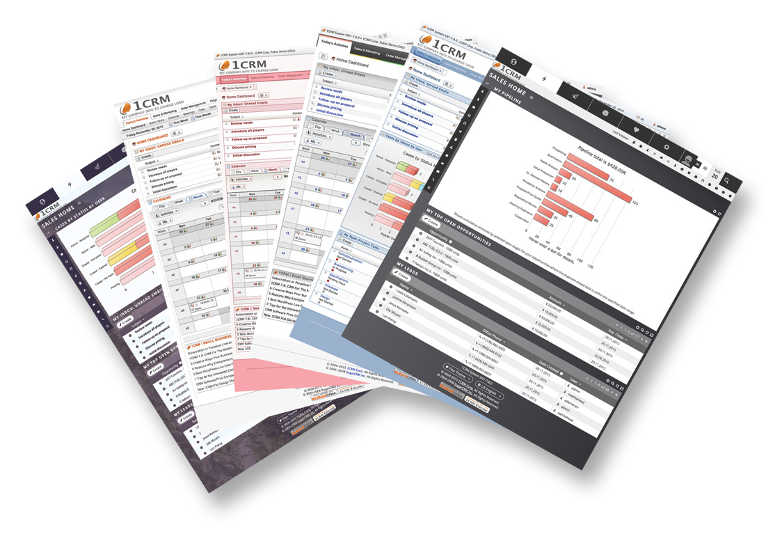 1CRM Screenshot