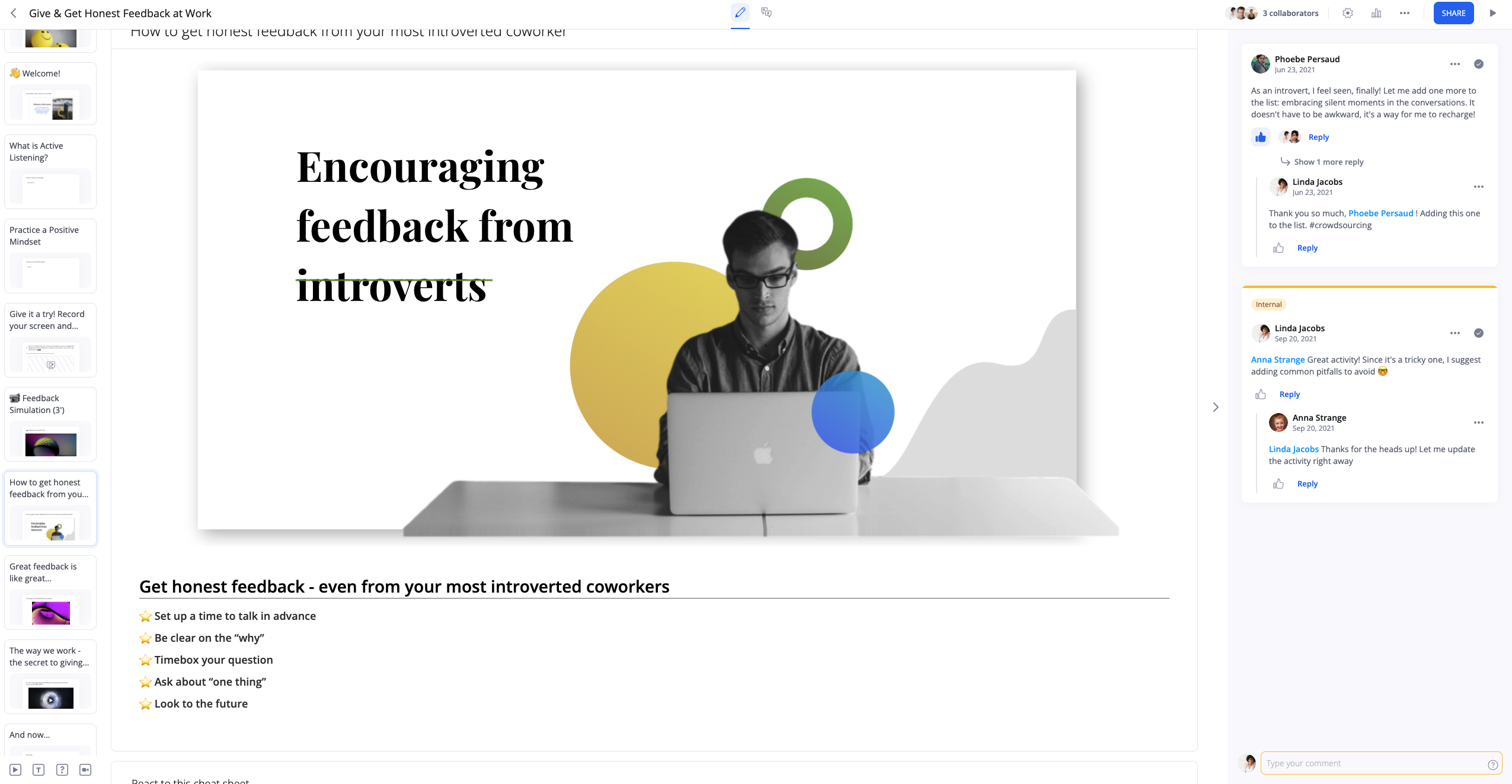 360Learning screenshot & Video