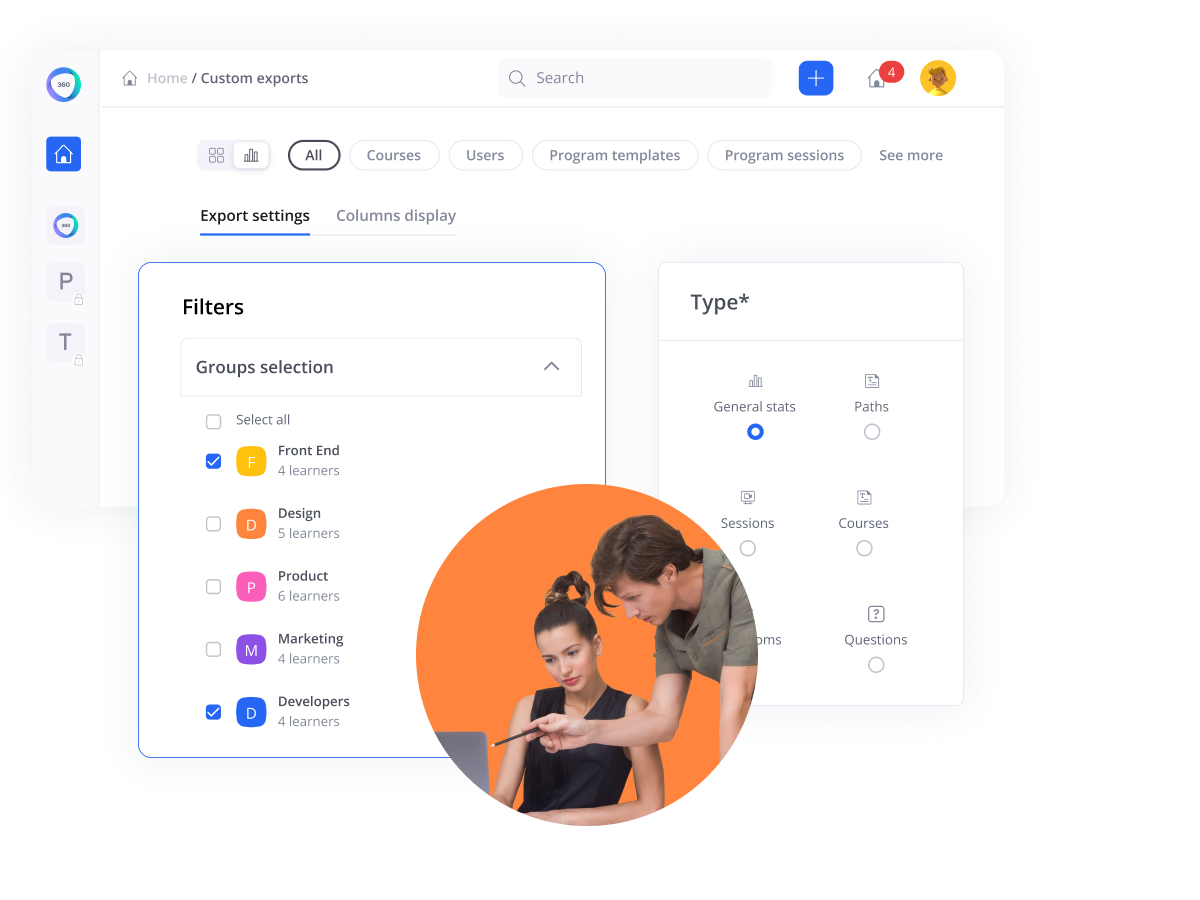 360Learning screenshot & Video