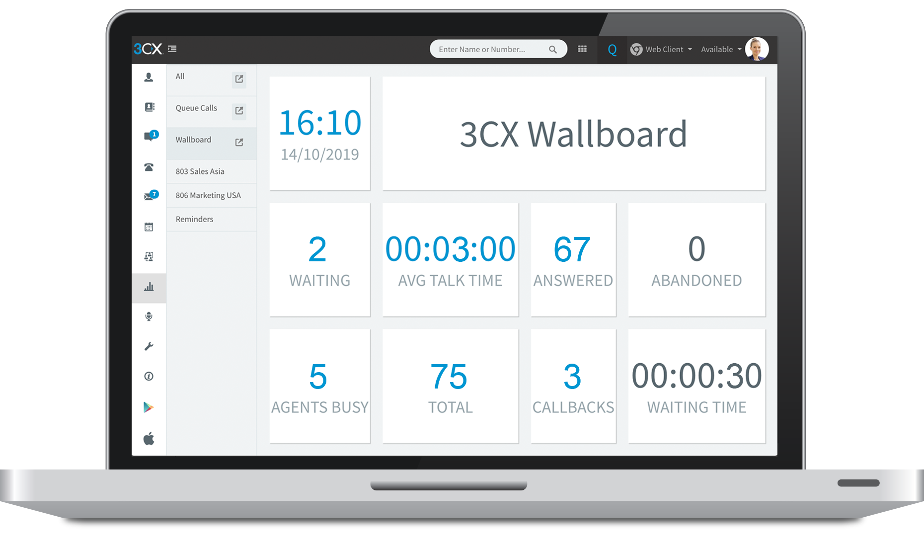 3CX Screenshot