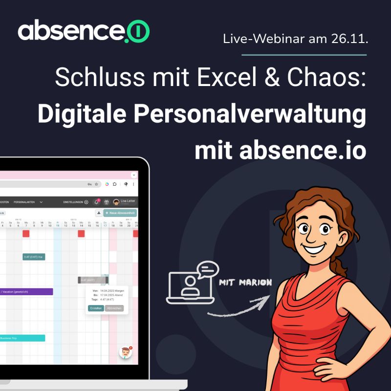absence.io Screenshot