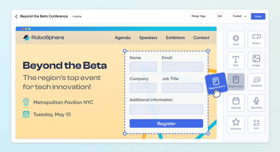 Accelevents Screenshot