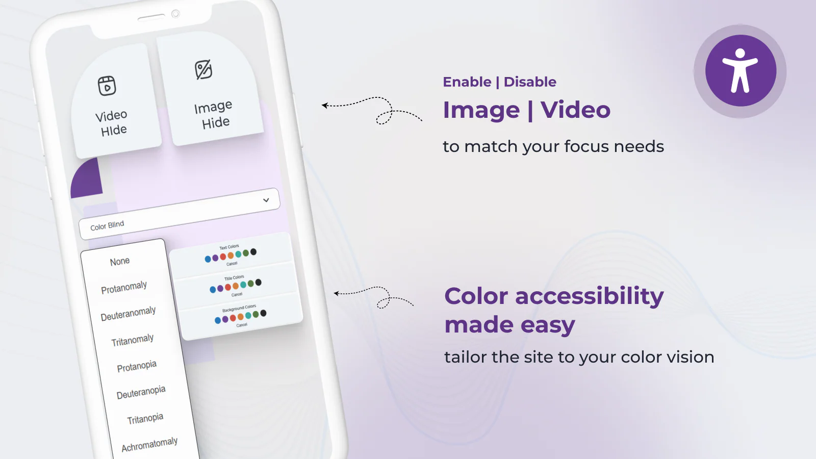 Accessibility Assistant Screenshot