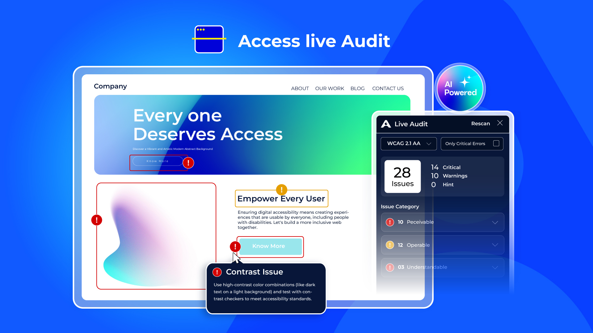 Accesstive Screenshot