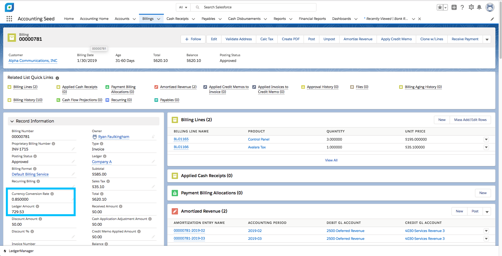 Accounting Seed screenshot & Video