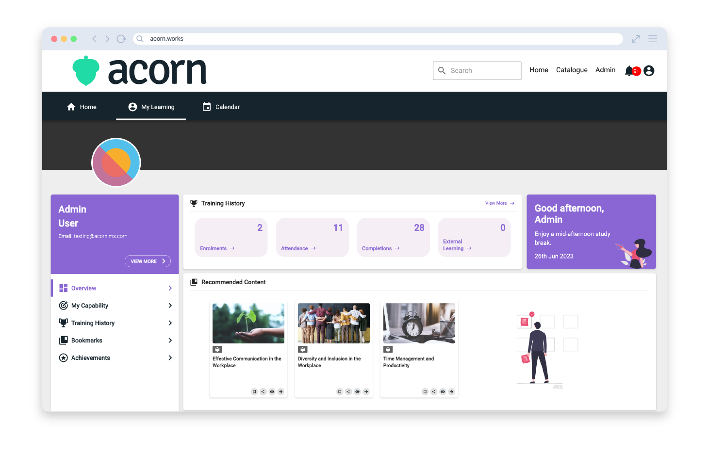 Acorn PLMS Screenshot