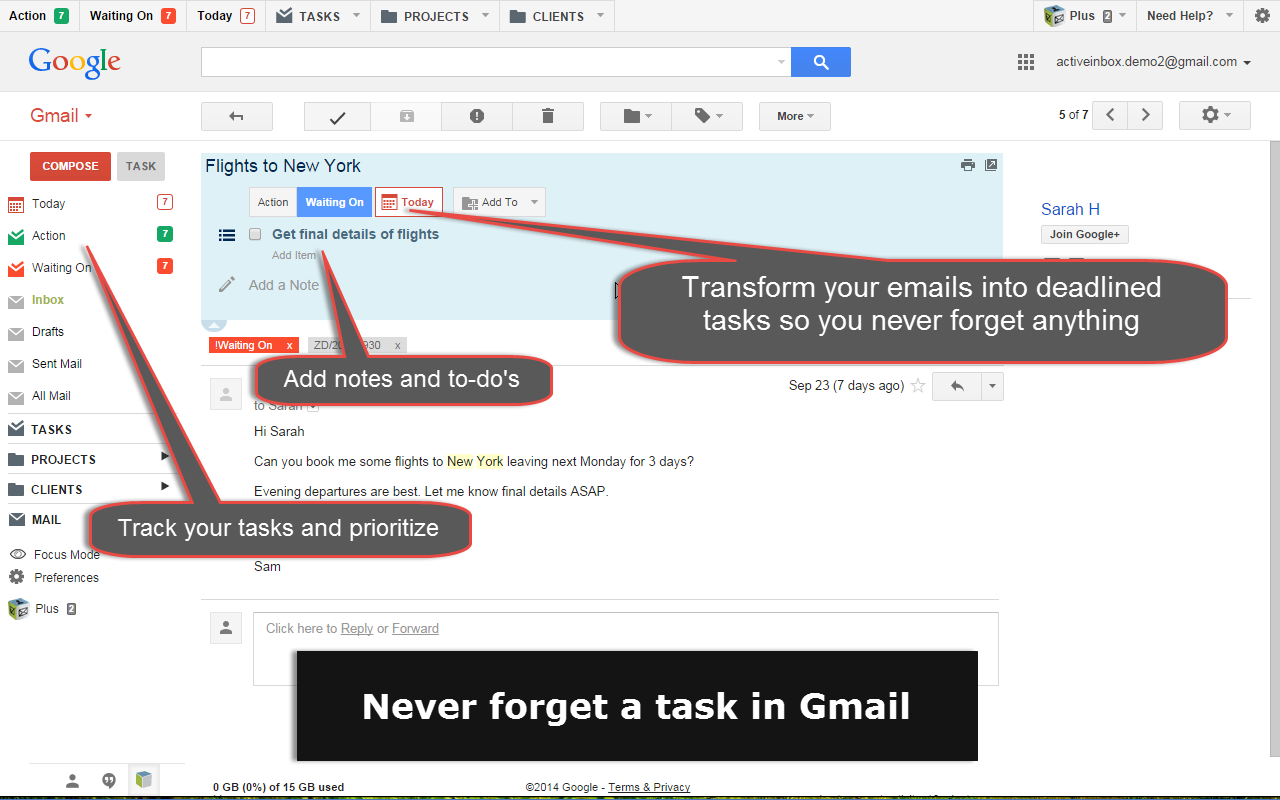 ActiveInbox Screenshot
