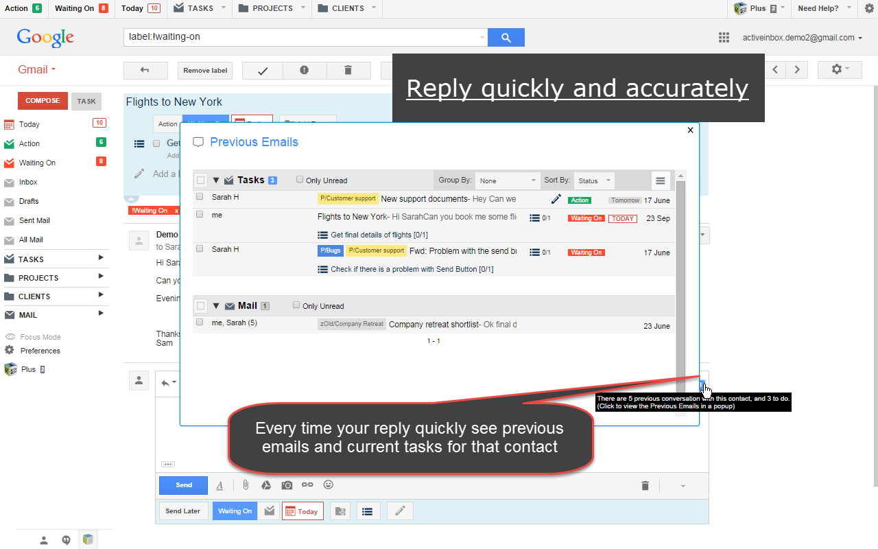 ActiveInbox Screenshot