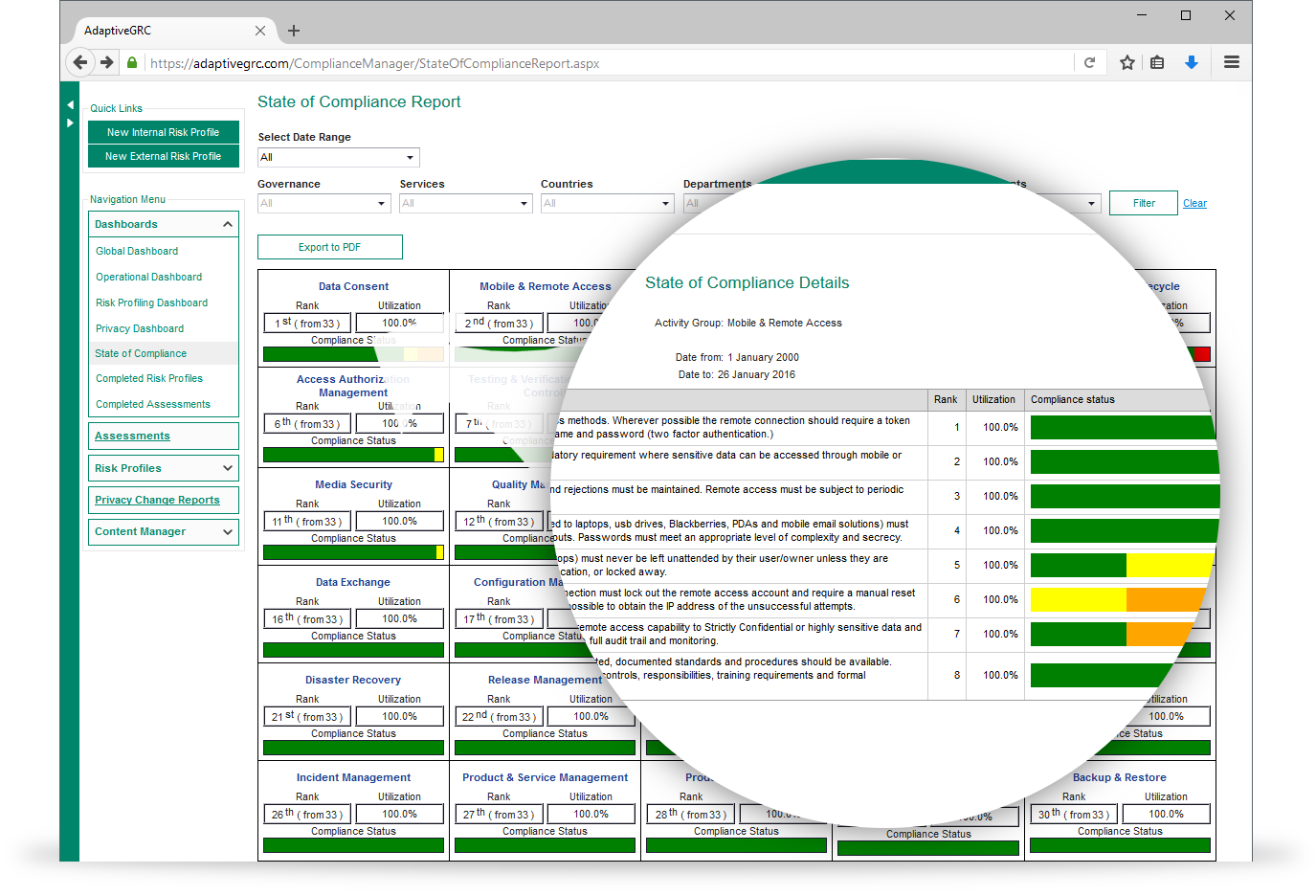 AdaptiveGRC screenshot & Video