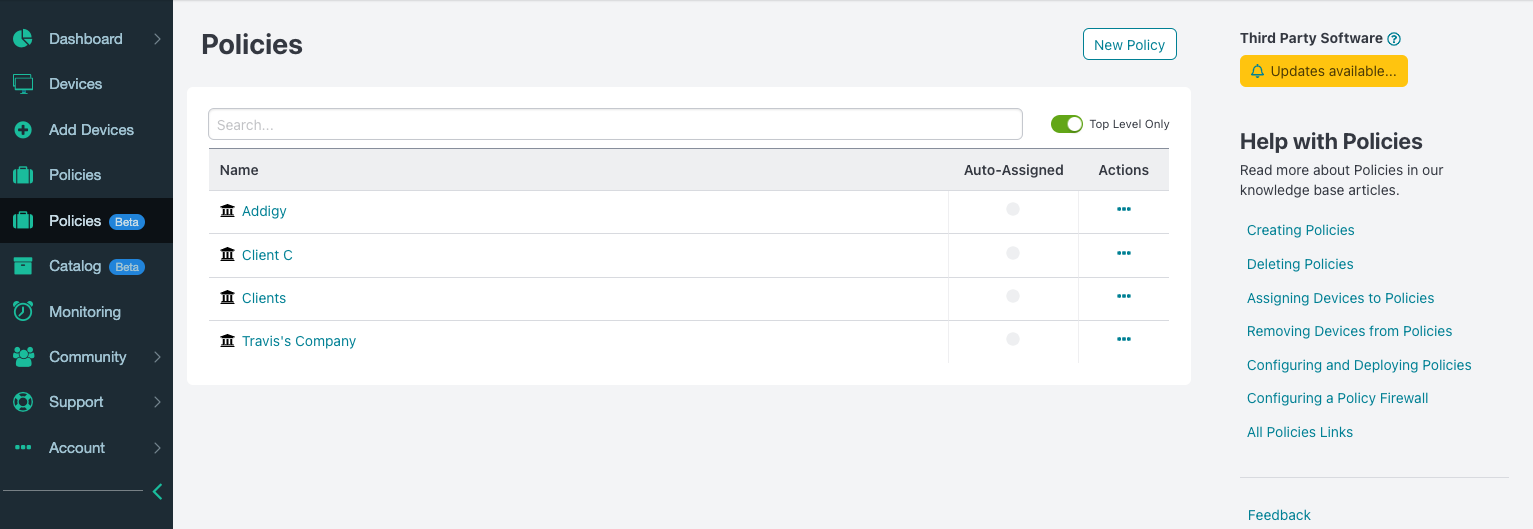 Addigy Screenshot