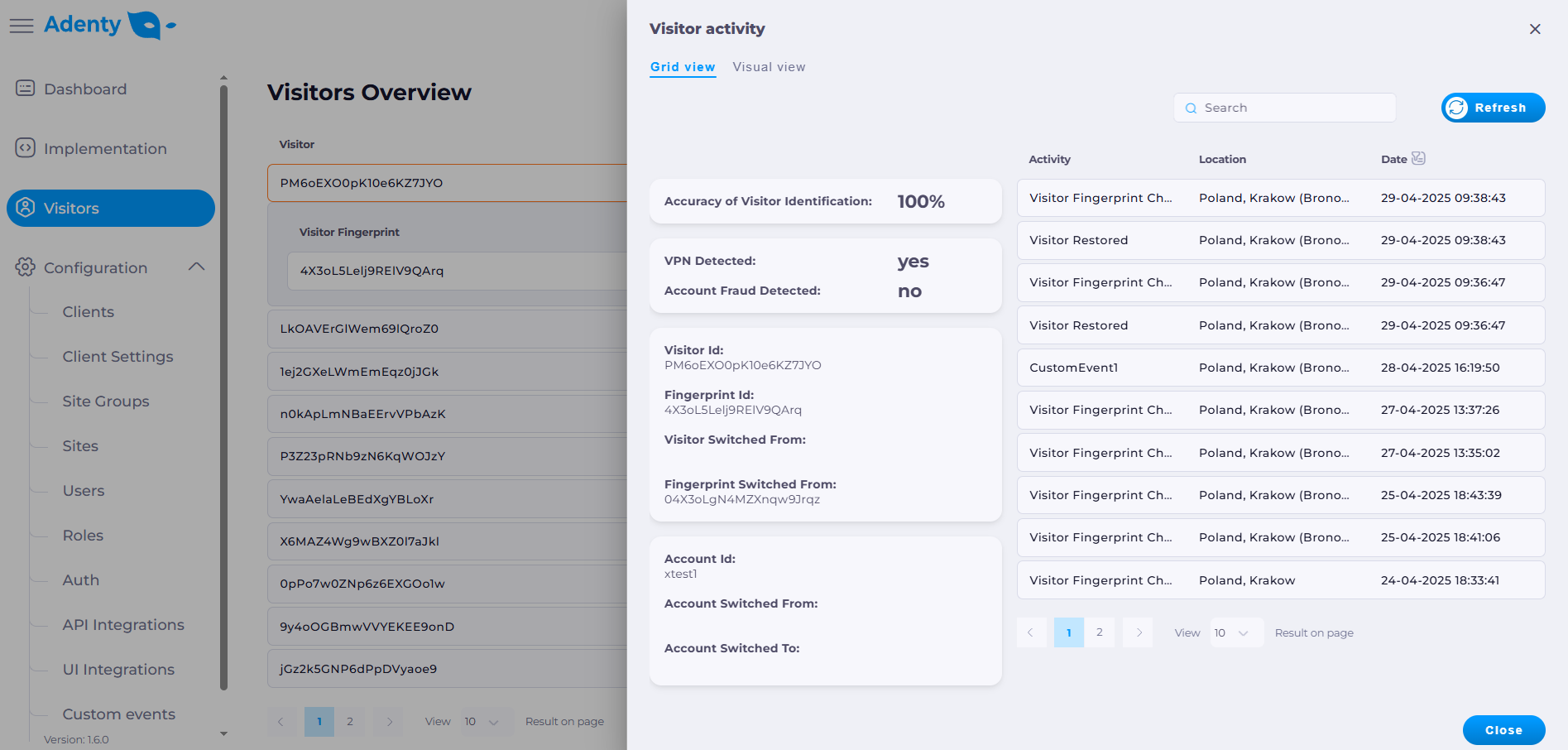 Adenty Screenshot