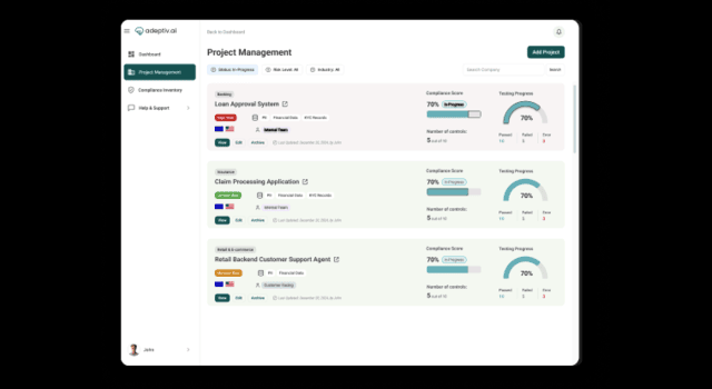 Adeptiv AI Screenshot