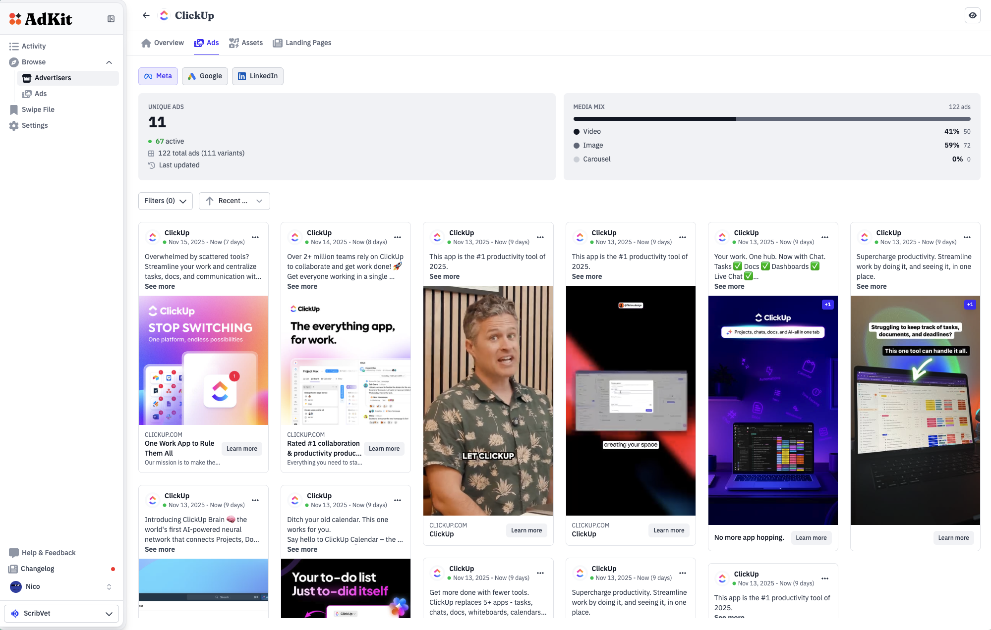 AdKit Screenshot