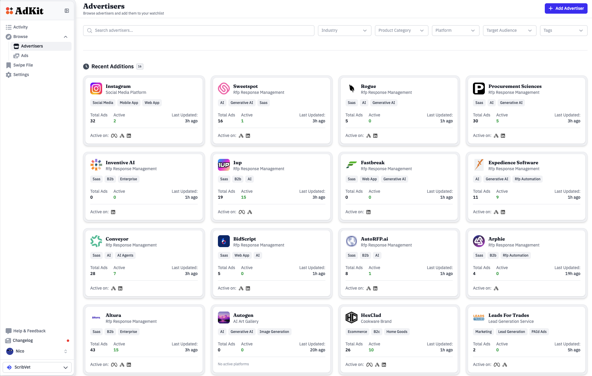 AdKit Screenshot