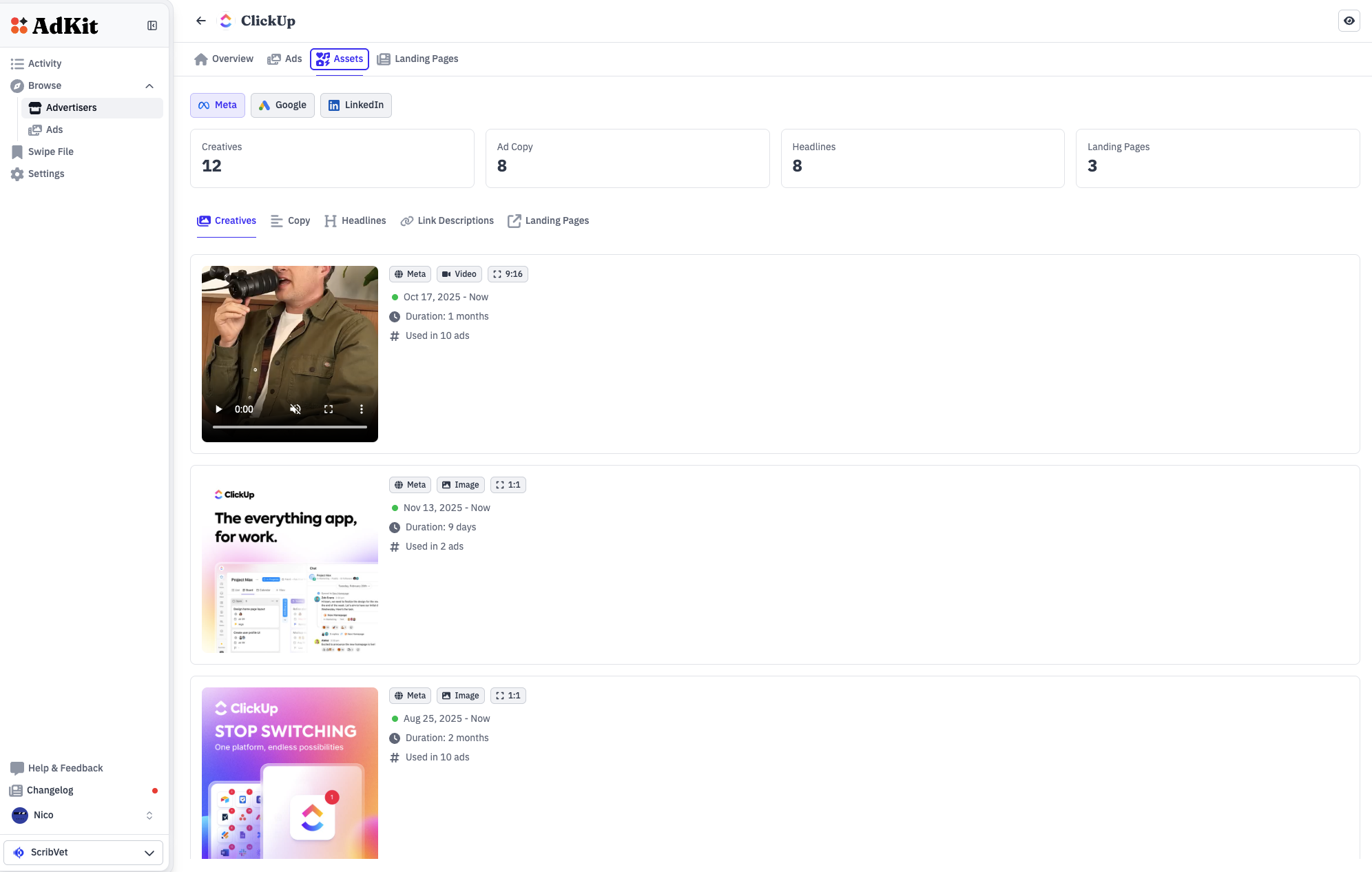 AdKit Screenshot