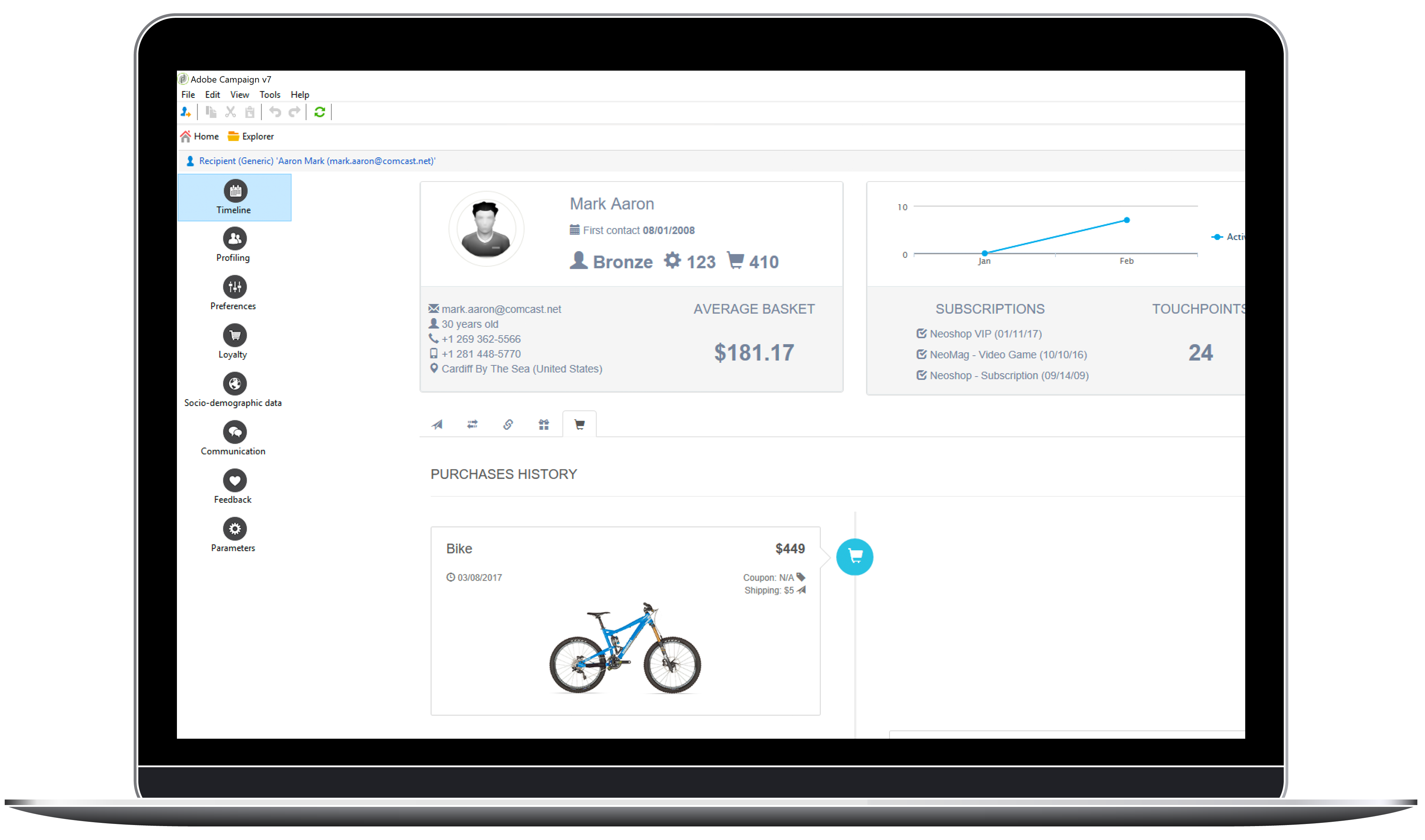 Adobe Campaign Screenshot