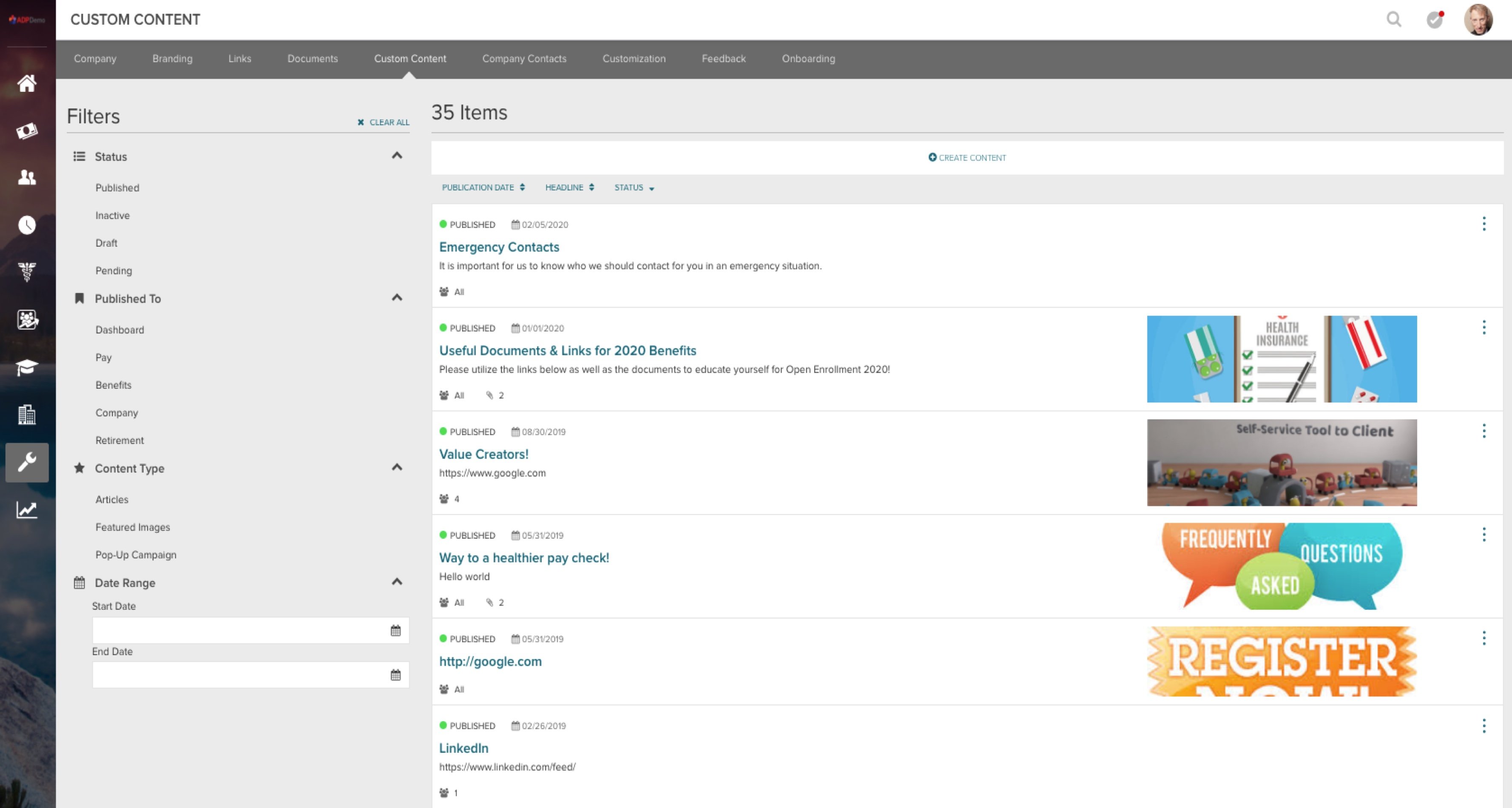 ADP Vantage HCM screenshot & Video