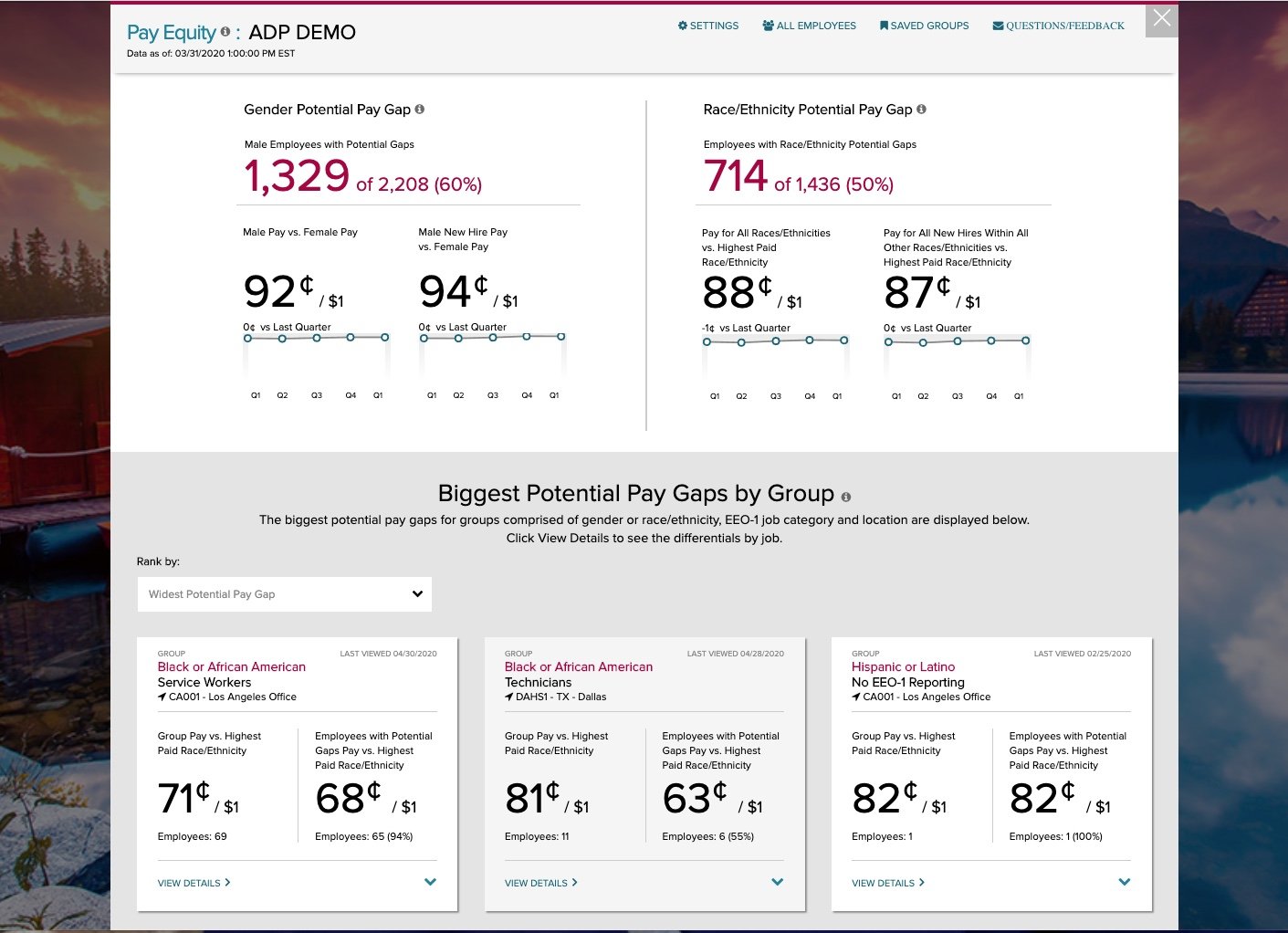 ADP Vantage HCM screenshot & Video