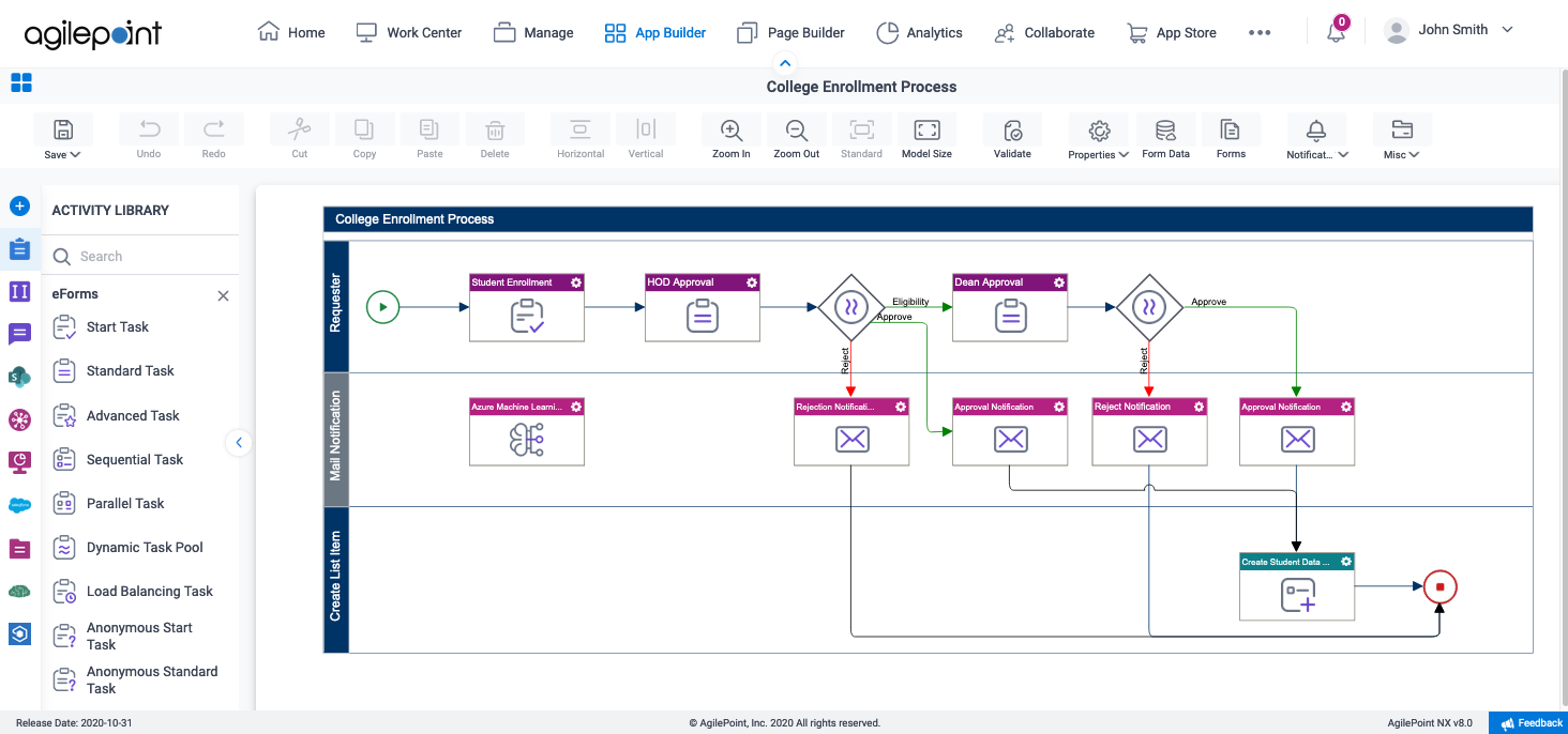 AgilePoint NX Screenshot